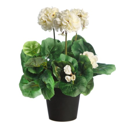 MACETA GERANIO ARTIFICIAL 35CM