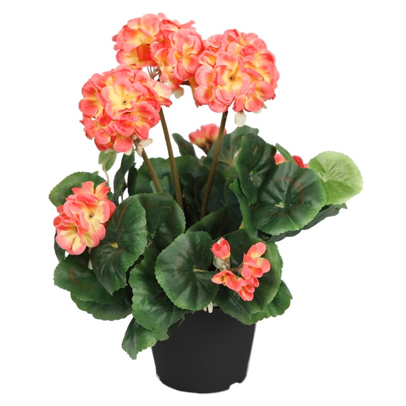 MACETA GERANIO ARTIFICIAL 35CM