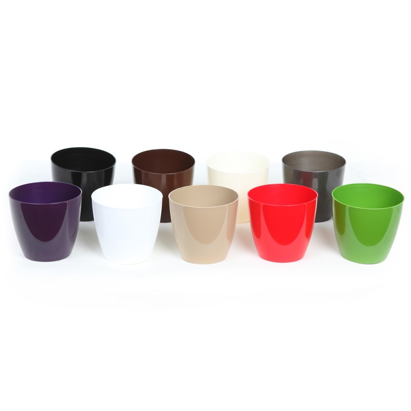 MACETA PLASTICO Ø12CM ALT 11CM