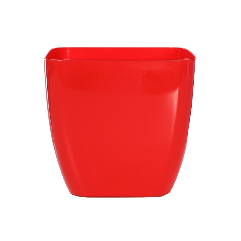 MACETERO CUADRADO PLASTIC Ø14CM ALT 12,5CM