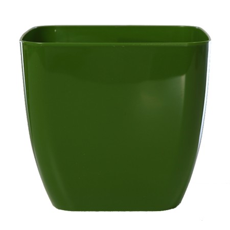 MACETERO CUADRADO PLASTIC Ø14CM ALT 12,5CM