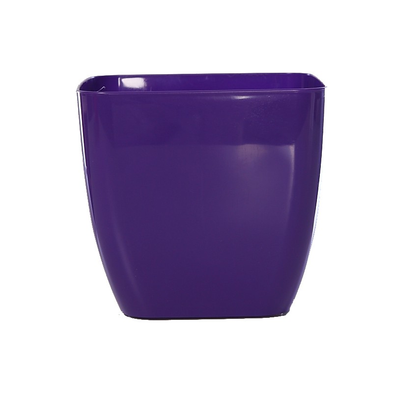 MACETERO CUADRADO PLASTIC Ø14CM ALT 12,5CM