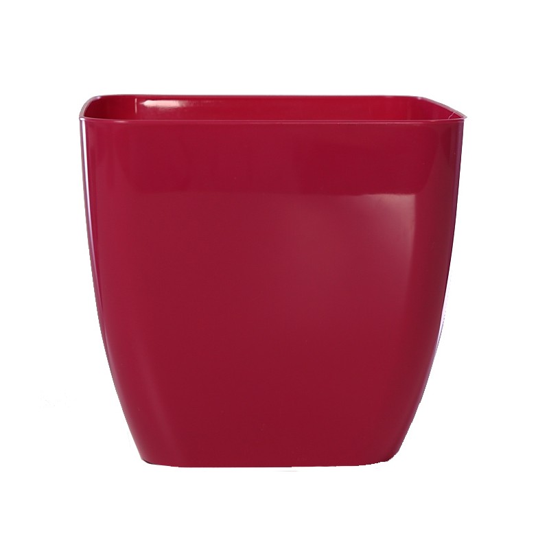 MACETERO CUADRADO PLASTIC Ø14CM ALT 12,5CM