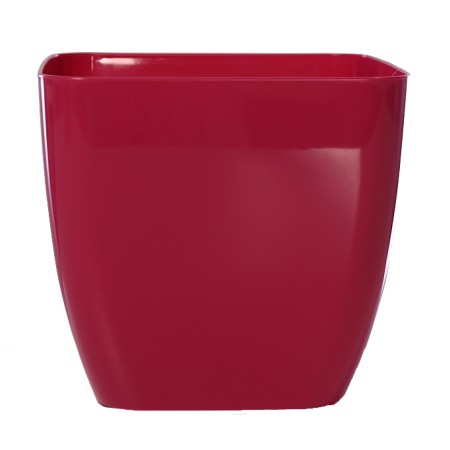 MACETERO CUADRADO PLASTIC Ø14CM ALT 12,5CM