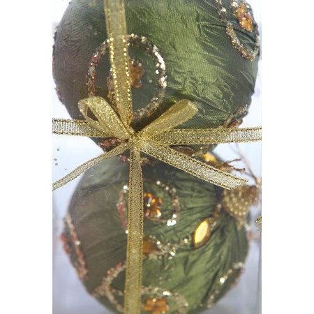 BOLAS DE NAVIDAD X2 8CM