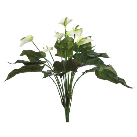 PLANTA ANTURIUM ARTIFICIAL, ALT 43CM