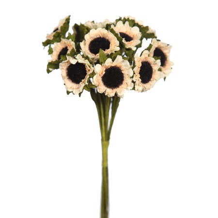 RAMILLETE MARGARITAS DE PAPEL X12, 30CM