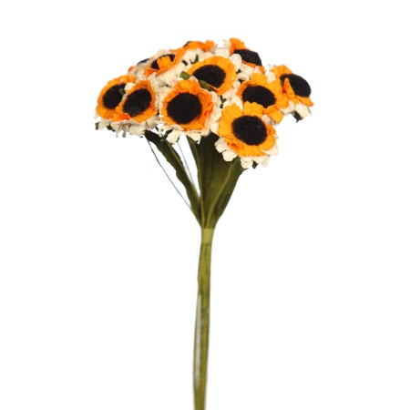 RAMILLETE MARGARITAS DE PAPEL X12, 30CM