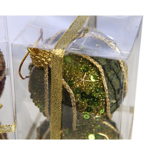 BOLAS NAVIDAD SET X3 2