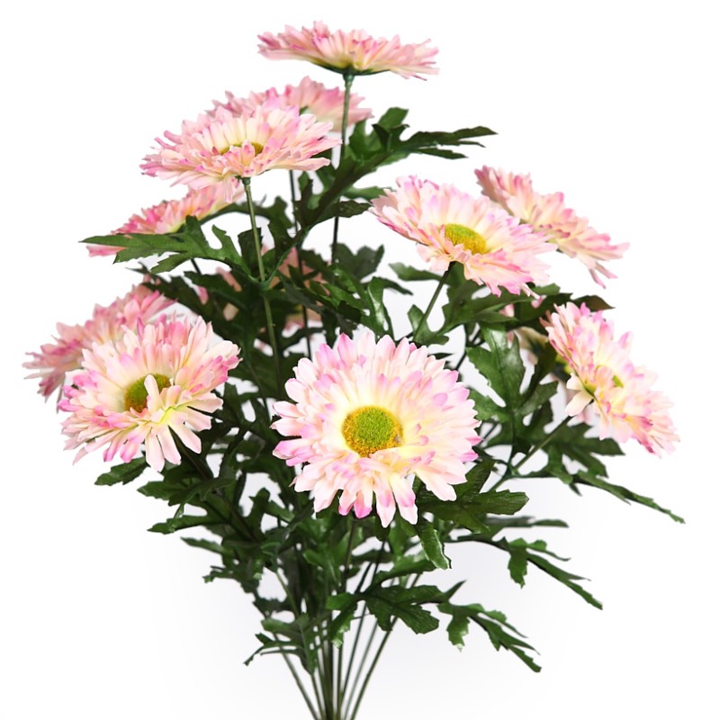 RAMO DE MARGARITAS X 12, ALT. 43CM