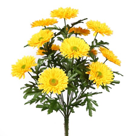 RAMO DE MARGARITAS X 12, ALT. 43CM