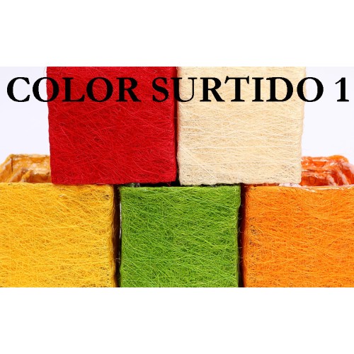 SISAL SET DE 2 PCS, 40X20X7CM, 32X15X6CM 2