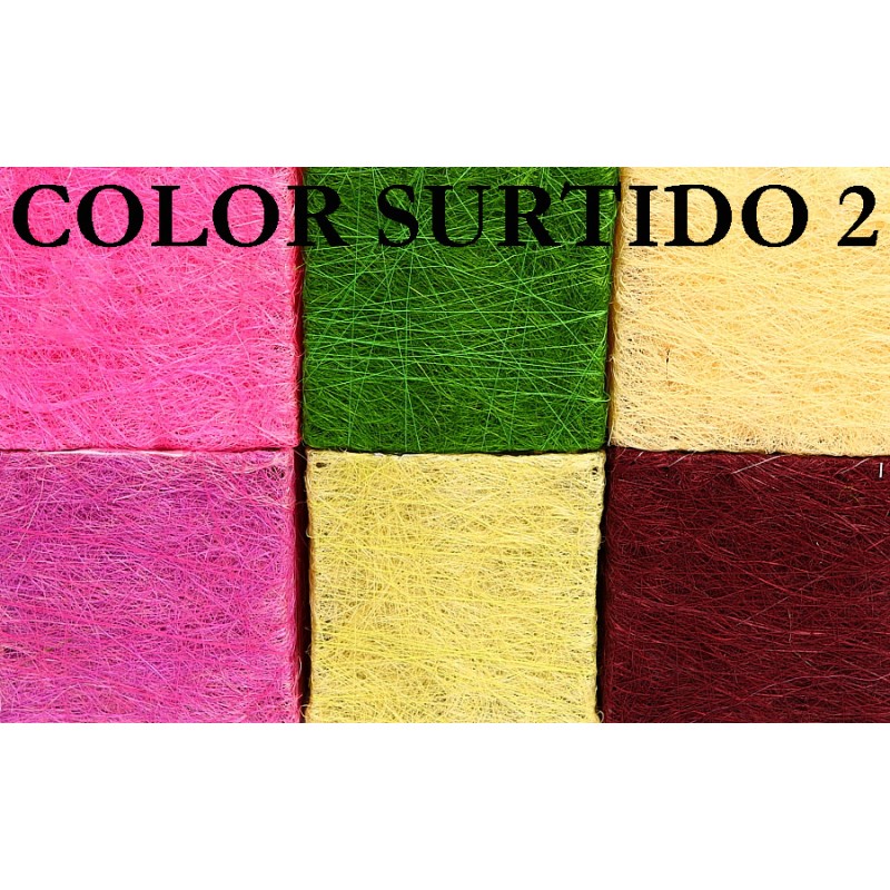 SISAL SET DE 2 PCS, 40X20X7CM, 32X15X6CM