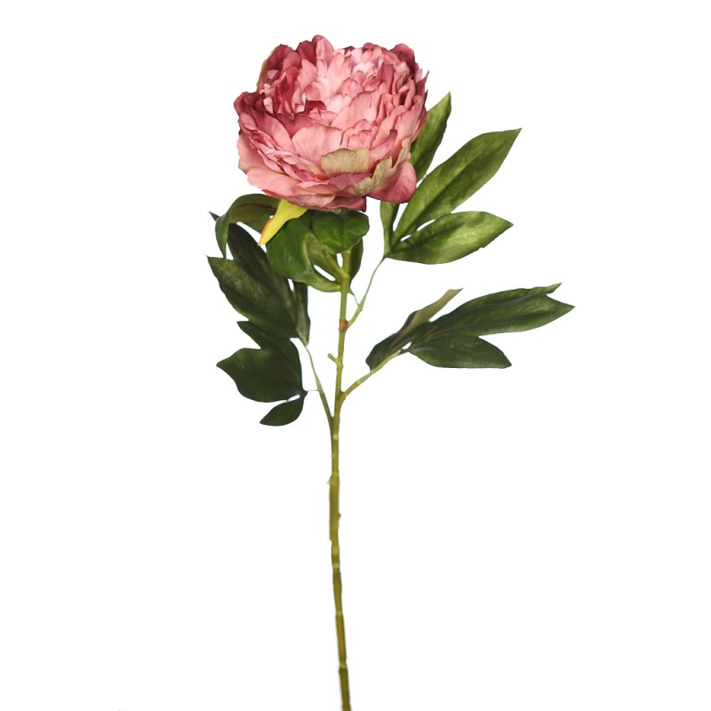 VARA DE PEONIA ARTIFICIAL 80CM