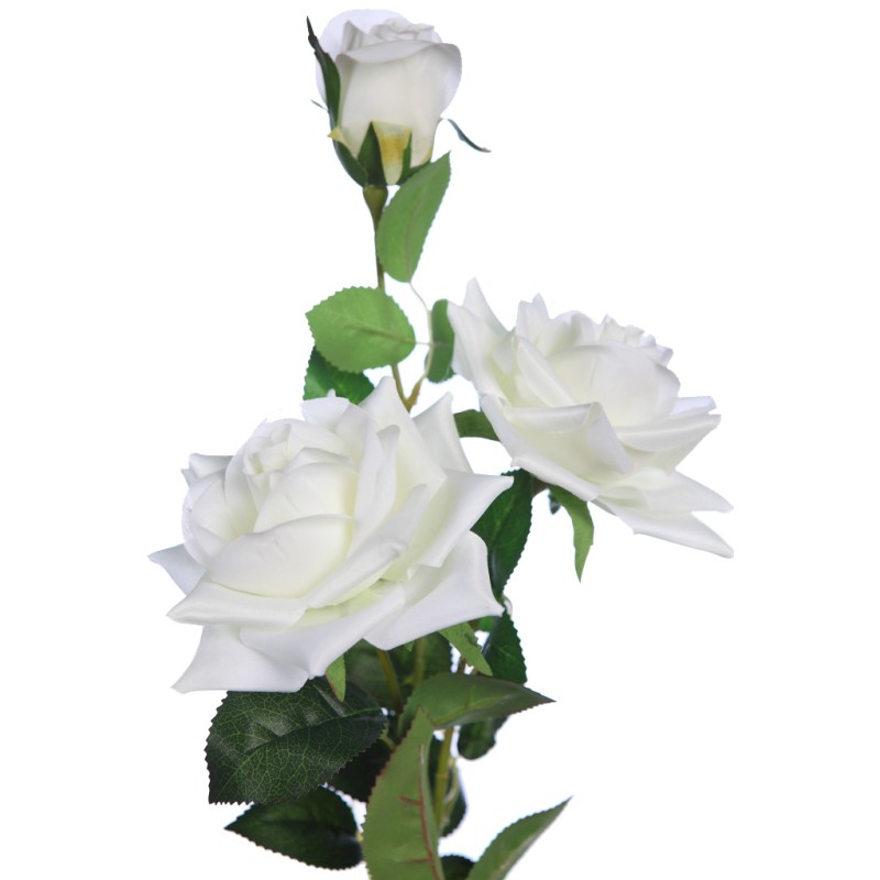 VARA DE ROSAS X 3 ARTIFICIAL 83CM