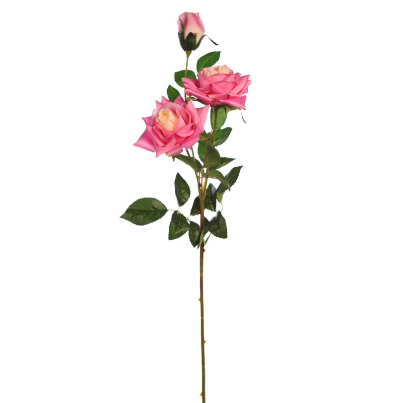 VARA DE ROSAS X 3 ARTIFICIAL 83CM