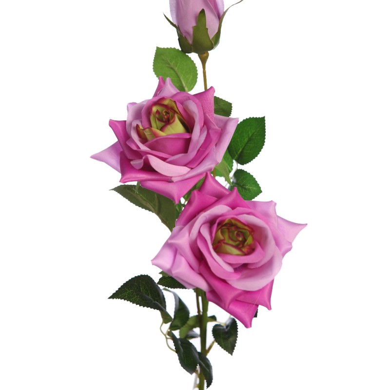 VARA DE ROSAS X 3 ARTIFICIAL 83CM