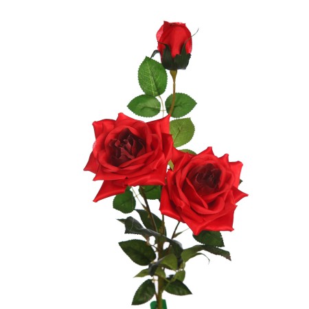 VARA DE ROSAS X 3 ARTIFICIAL 83CM