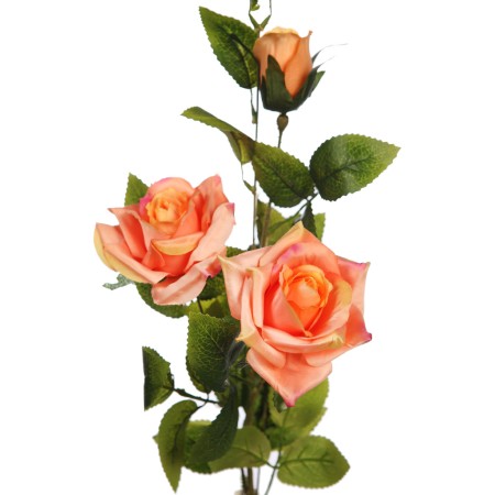 VARA DE ROSAS X 3 ARTIFICIAL 85CM