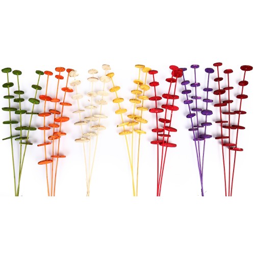 VARA RODAJAS DE MADERA 3UD 80CM