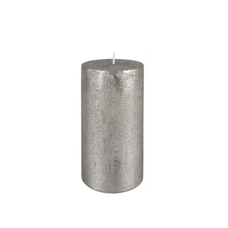 VELA CILINDRICA MACIZA ø 7CM ALT 14CM