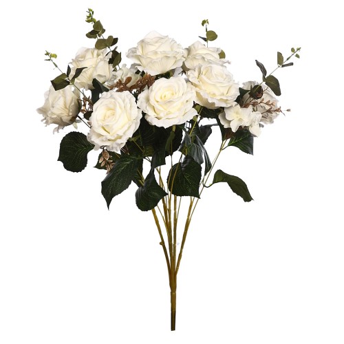 BOUQUET ROSAS ARTIFICIALES 70 CM 2