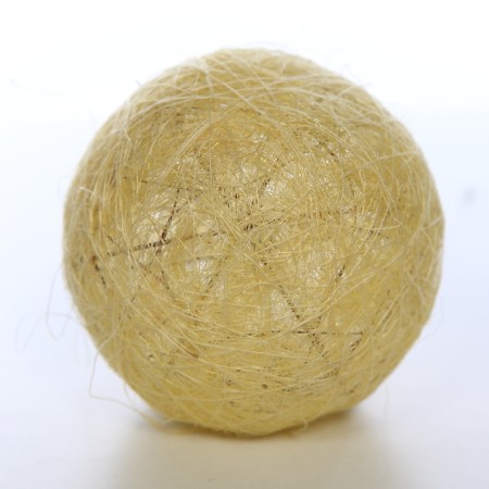 BOLA DECORATIVA DE SISAL 12,5CM