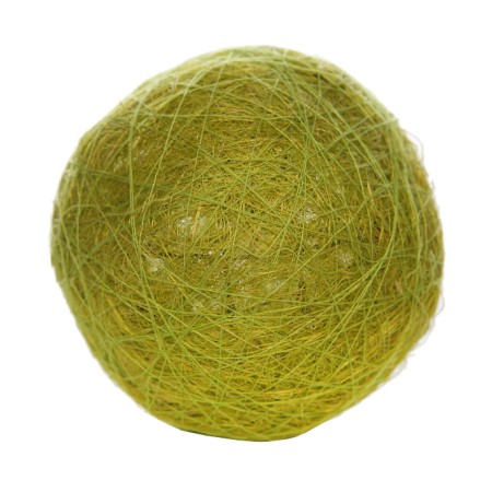 BOLA DECORATIVA DE SISAL 12,5CM