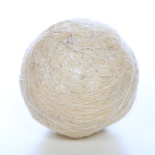 BOLA DECORATIVA DE SISAL 12,5CM 2