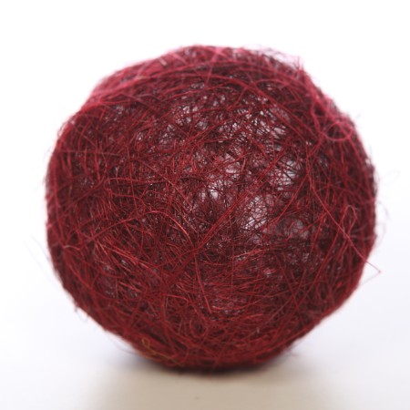 BOLA DECORATIVA DE SISAL 12,5CM