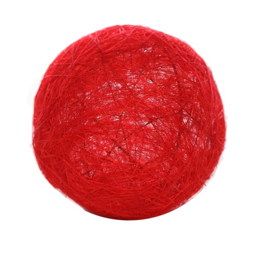 BOLA DECORATIVA DE SISAL 10CM
