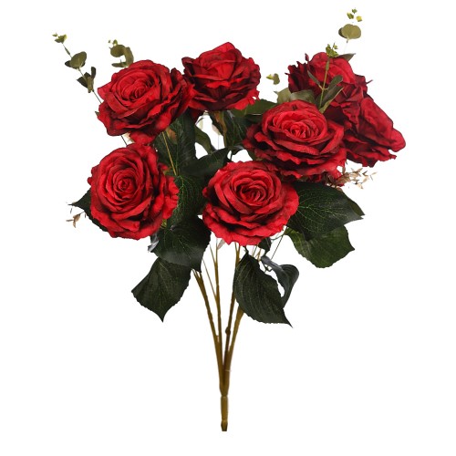 BOUQUET ROSAS ARTIFICIALES 70 CM