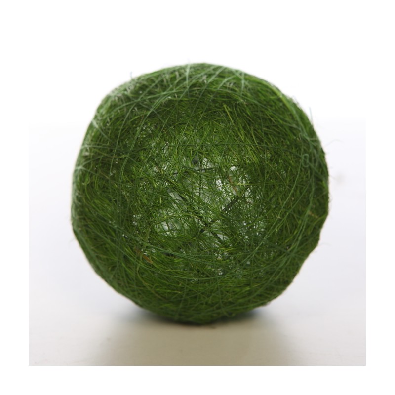 BOLA DECORATIVA DE SISAL 10CM
