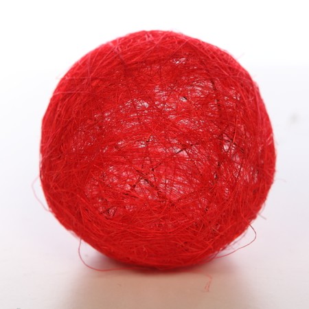 BOLA DECORATIVA DE SISAL 10CM
