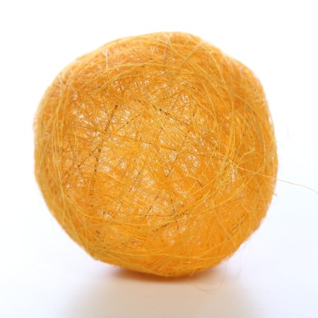 BOLA DECORATIVA DE SISAL 10CM