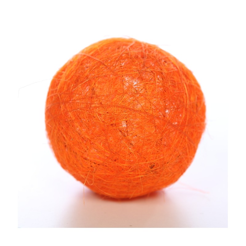BOLA DECORATIVA DE SISAL 10CM