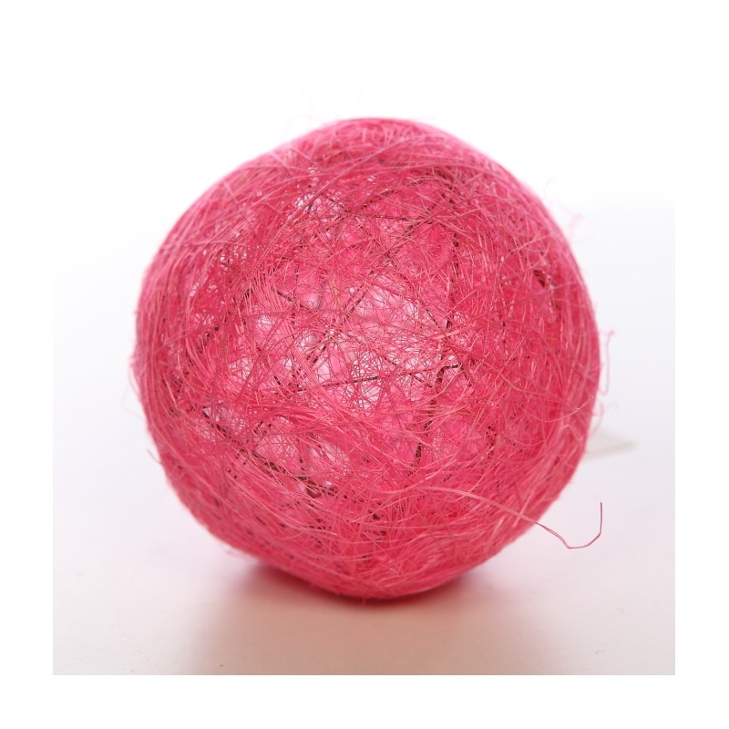 BOLA DECORATIVA DE SISAL 10CM