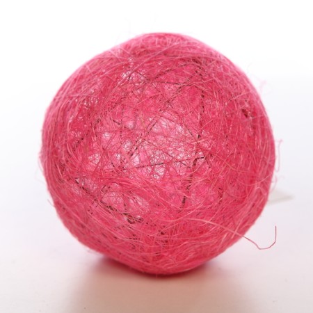 BOLA DECORATIVA DE SISAL 10CM