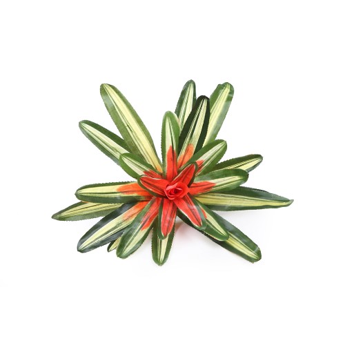 BROMELIA ARTIFICIAL ALT 30CM ø 45CM