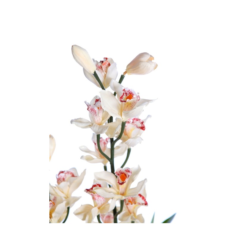 CYMBIDIUM ARTIFICIAL EN MACETA 115CM