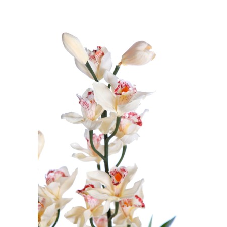 CYMBIDIUM ARTIFICIAL EN MACETA 115CM