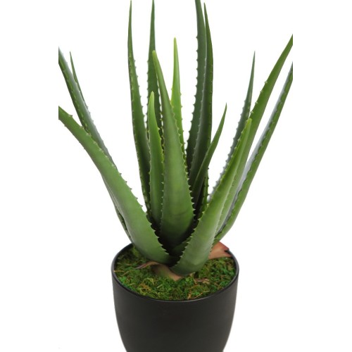 ALOE ARTIFICIAL EN MACETA 56CM 2