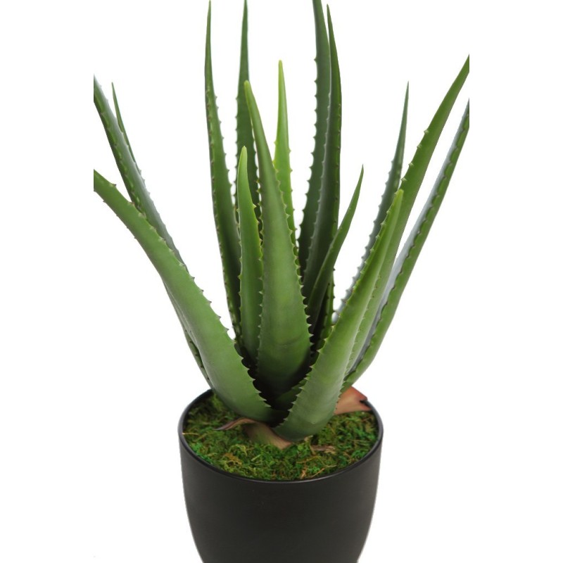 ALOE ARTIFICIAL EN MACETA 56CM