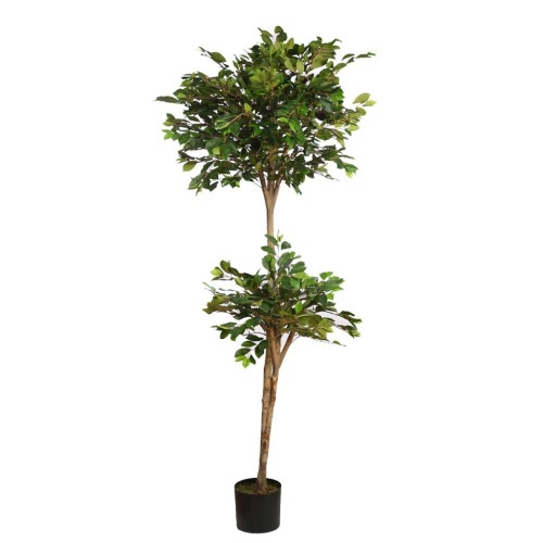 ARBOL DE FICUS RETUSA EN MACETA ARTIFICIAL 180CM