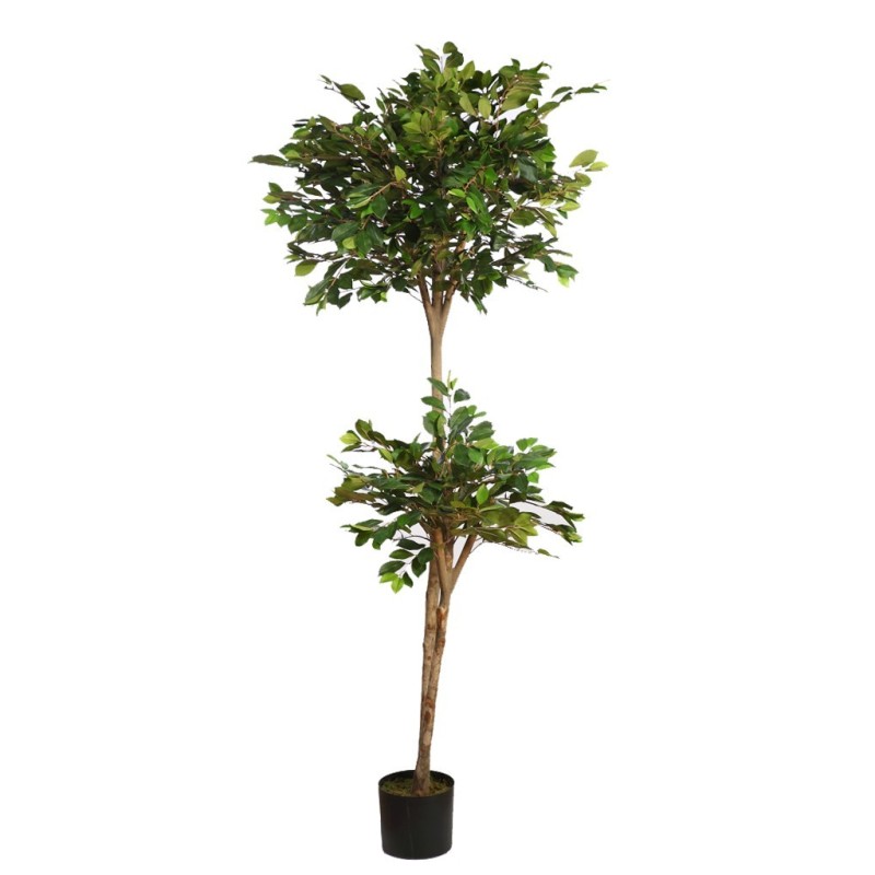 ARBOL DE FICUS RETUSA EN MACETA ARTIFICIAL 180CM