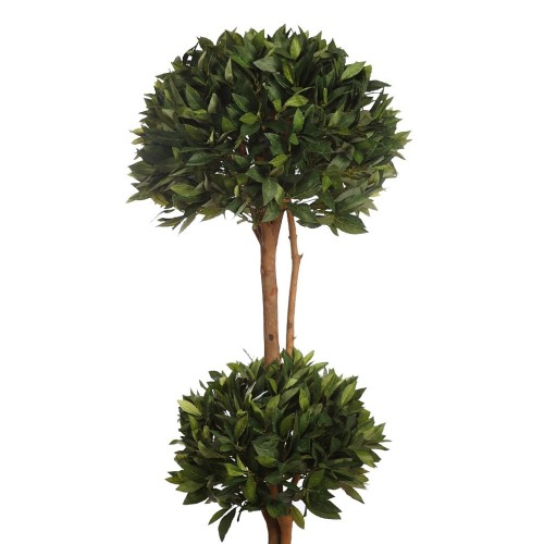 ARBOL DE LAUREL ARTIFICIAL DOBLE BOLA ALT 160CM 2