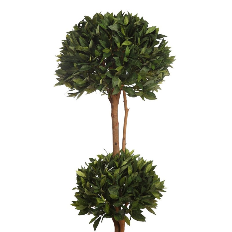 ARBOL DE LAUREL ARTIFICIAL DOBLE BOLA ALT 160CM