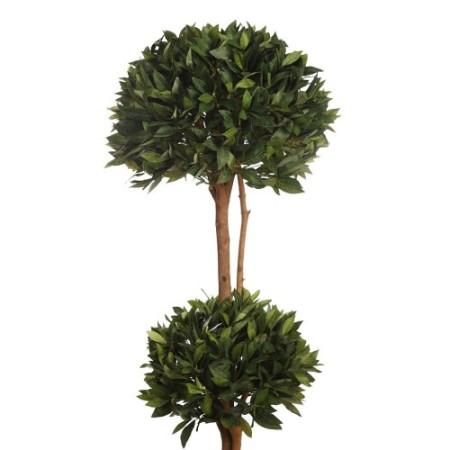 ARBOL DE LAUREL ARTIFICIAL DOBLE BOLA ALT 160CM