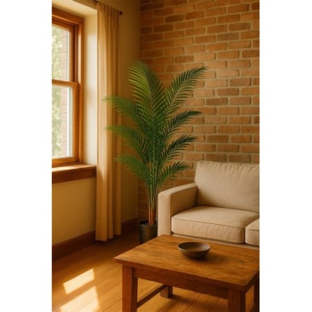ARECA ARTIFICIAL EN MACETA 160CM TACTO NATURAL