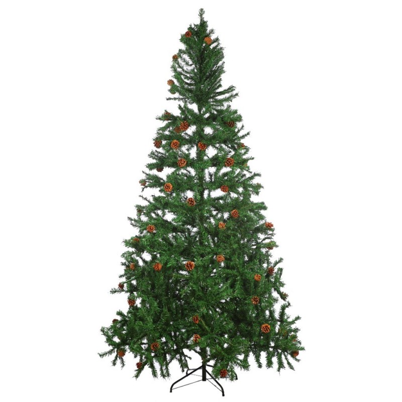 ARBOL NAVIDAD ARTIFICIAL PIÑAS 230CM